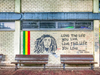 always Tel Aviv - Bob Marley graffiti by Rikitza