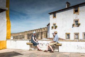 sweet Portugal - Walls and houses in Obidos