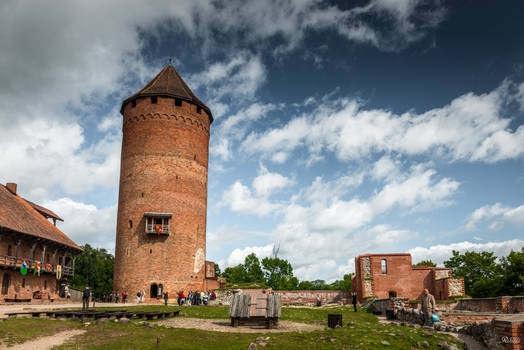 Historical tower in Estonia