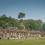 khmer imperium - tourists at Angkor