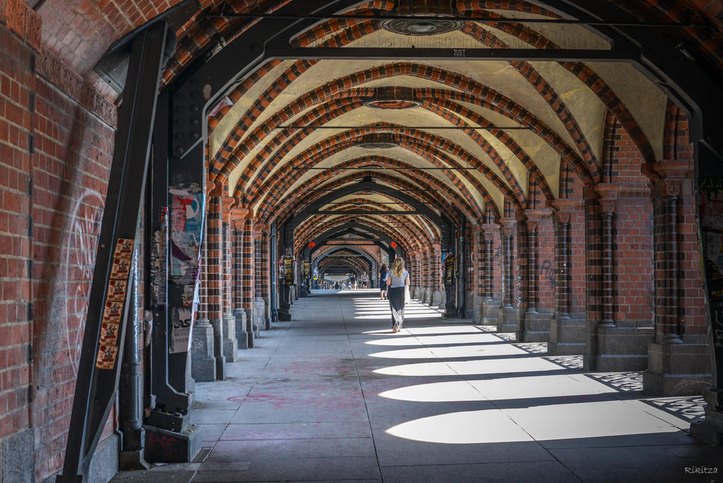 mein Berlin - on the bridge