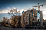 Bucharest my hometown - golden hours on the boulev by Rikitza