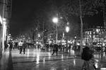 Paris the city of light - The champs in BW by Rikitza