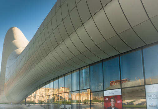 The land of eternal fire - reflected Baku