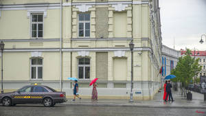 promenade in Vilnius