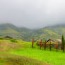 Foggy Armenian colors