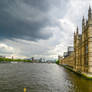 clouds over the Parliament