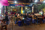 good morning Vietnam - street restaurant in Hanoi