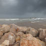 Mediterranean sea shore at Herzlyia