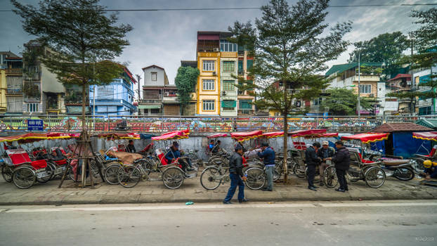 morning in Hanoi outskirts