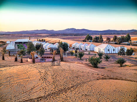 Our Camp In The Desert