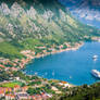 Montenegro - typical aerial view