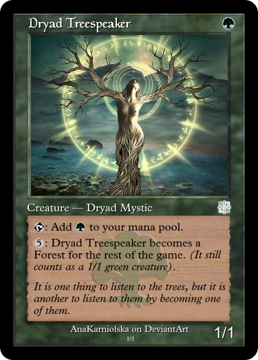 Dryad Treespeaker