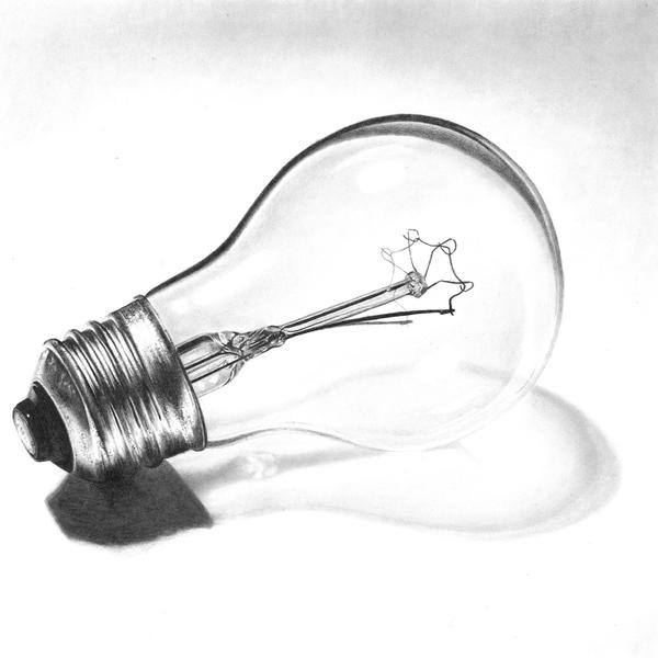 Drawing of a light bulb by Lupascu1992 on DeviantArt