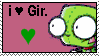 I love gir stamp