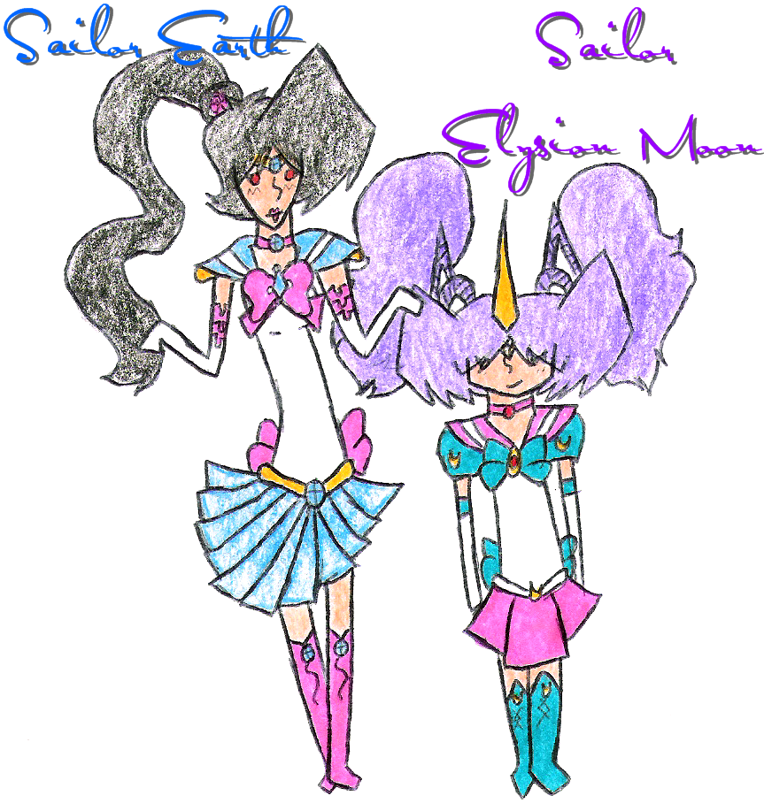 Moon Sisters by PaperIz on DeviantArt