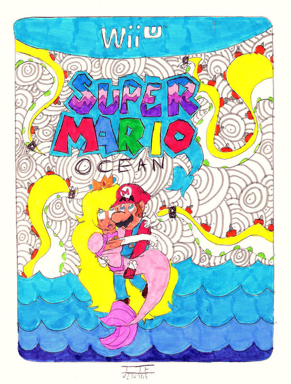 Mario Ocean Pattern .:Super Mario Ocean:. by PaperIz on DeviantArt