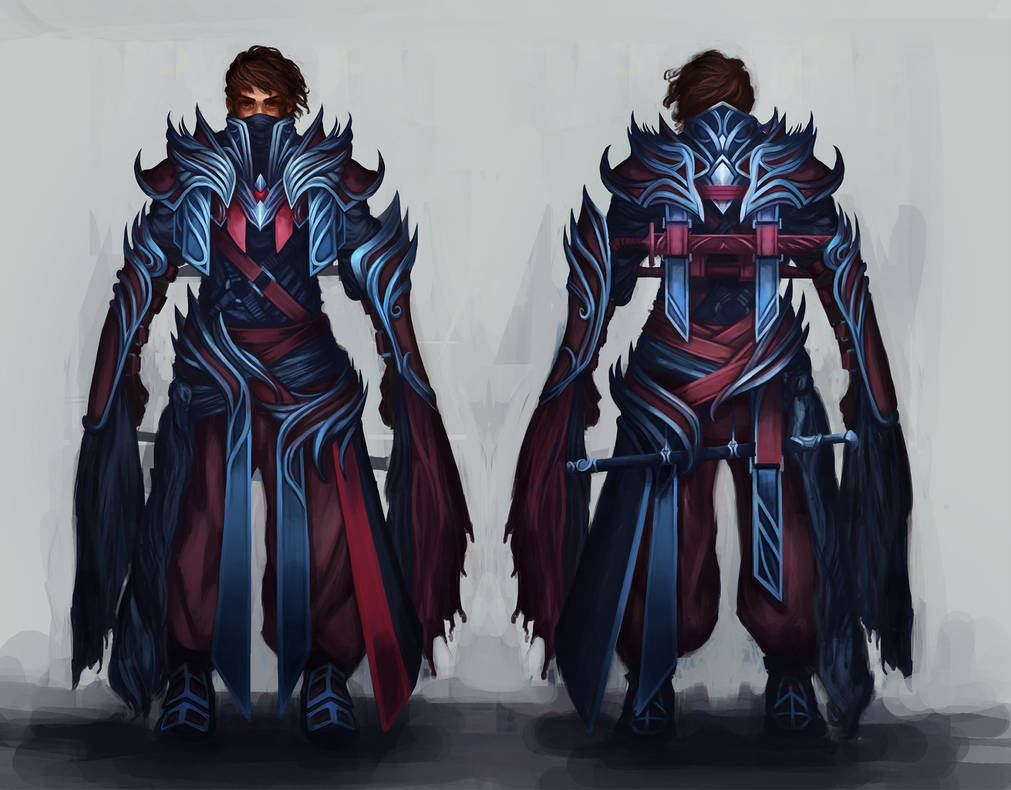 Shadowthief - Model Sheet by Eristhe