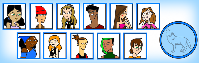 Team Howling Wolves ( Total Drama OC )