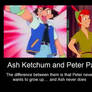 The Difference Between Ash Ketchum and Peter Pan