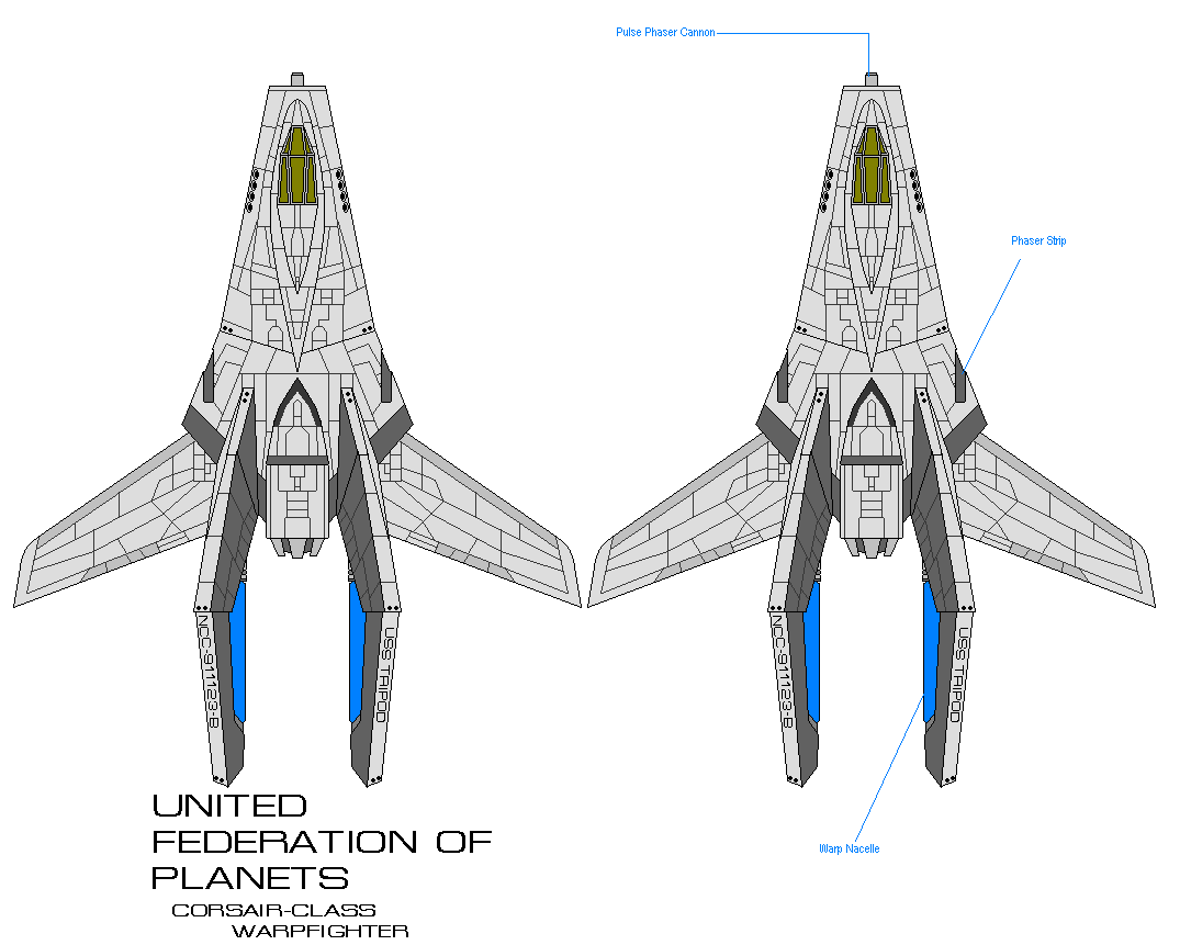 Federation Corsair Warpfighter