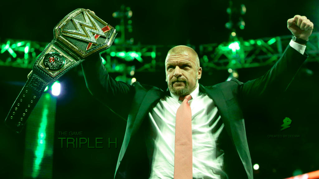 Triple H WWE Champion 2016 HD Wallpaper by DEEVVK on DeviantArt