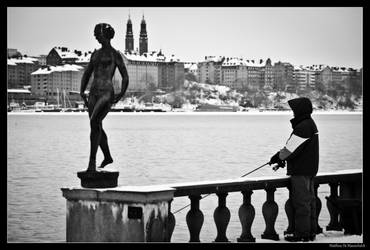 Fishing in Stockholm