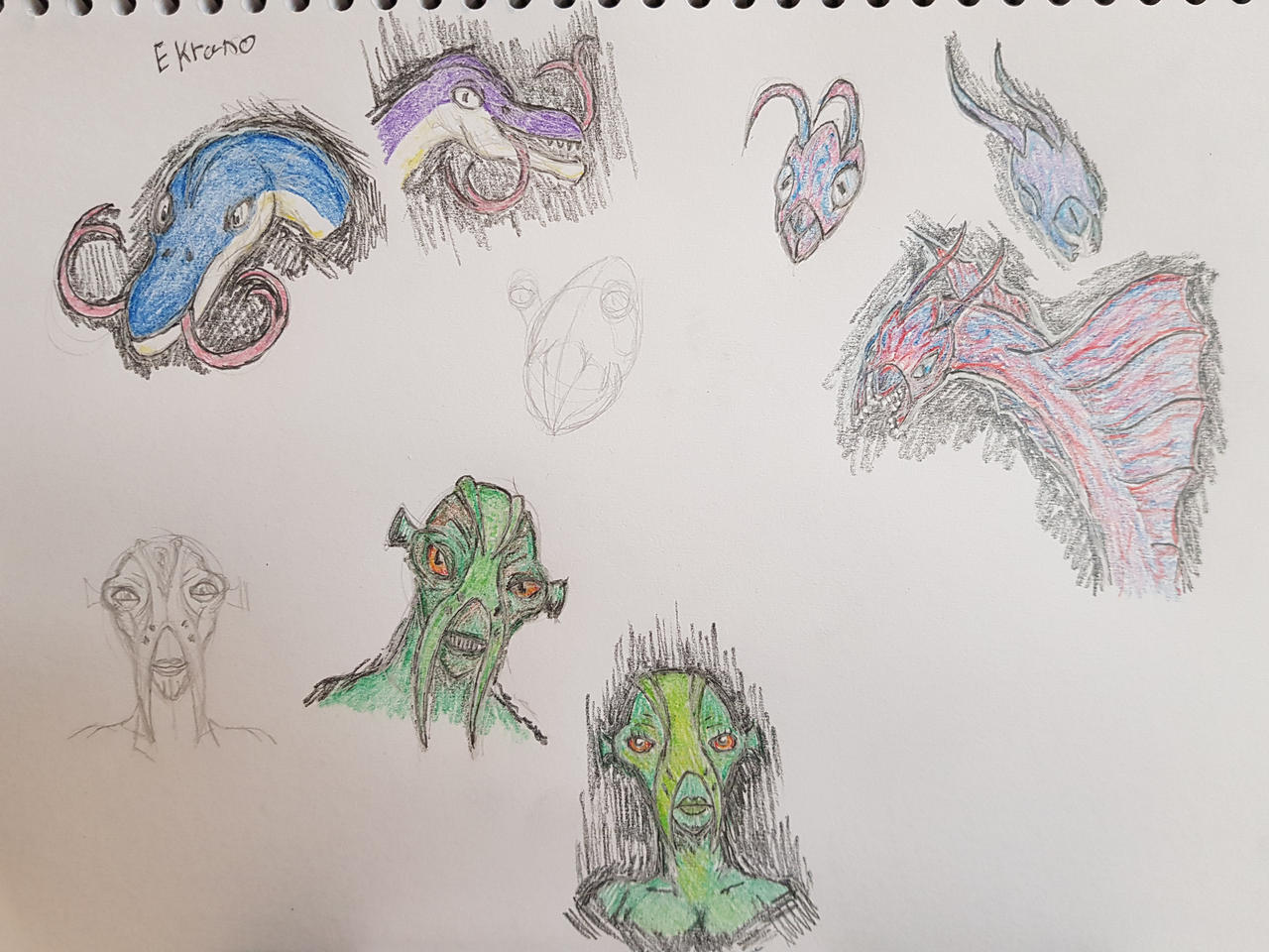 Cartoon Alien Races Neutral alien races by Mysteria-fantasy on DeviantArt