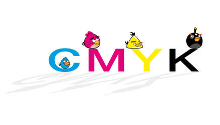 Angry Birds CMYK