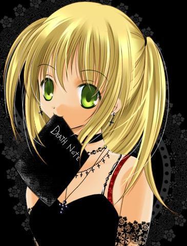 Misa with Death Note by iulia95 on DeviantArt Misa with Death Note by iulia95 on DeviantArt