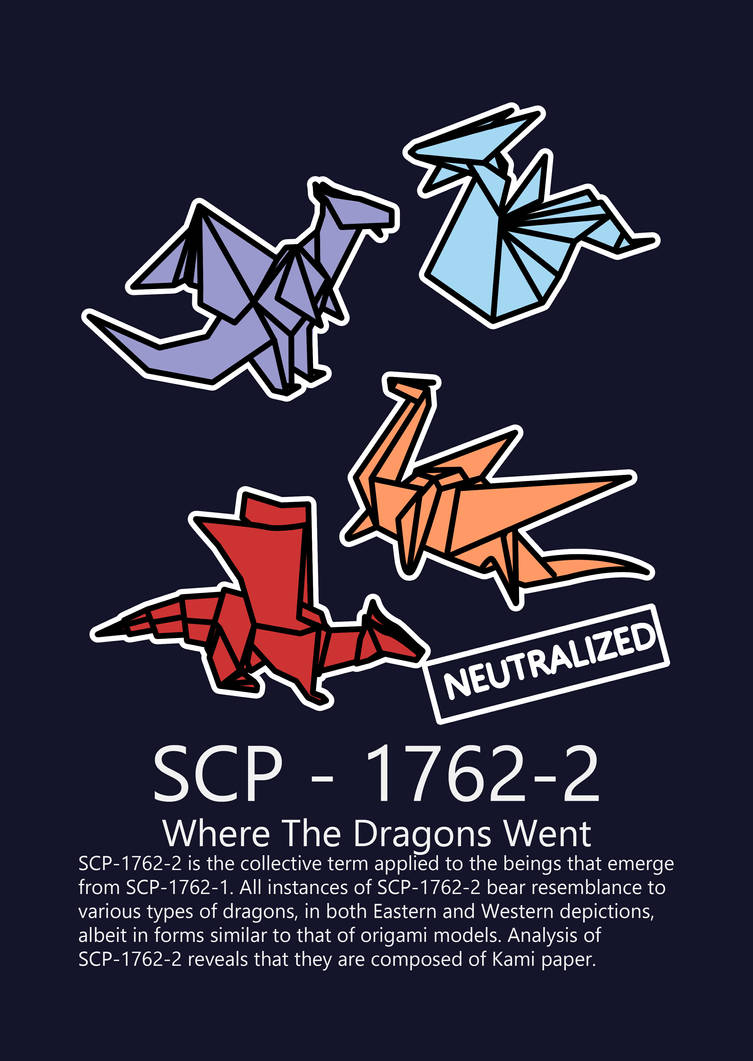 SCP-1762 where the dragons went Art Board Print for Sale by