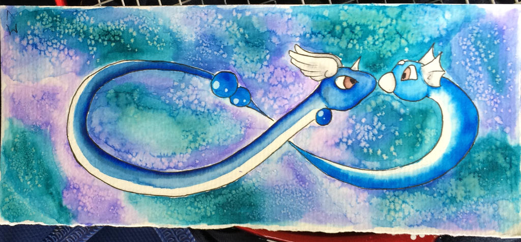 Dratini and dragonair bookmark