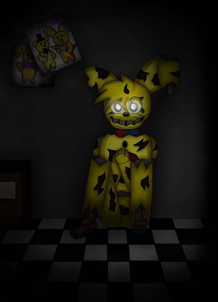 Locked Away - Springtrap by PinkieTheFool on DeviantArt
