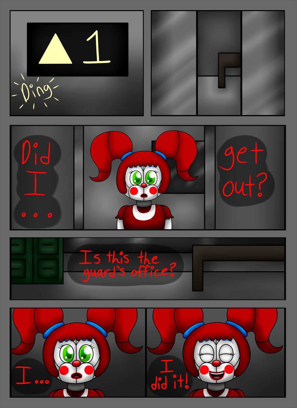 FNAF SL Comic A Animatronic's Demise Pg 3 by superpinkygirl101 on