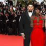 Chris and Sheva at the red carpet