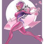 Pin Up Space Gal