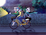 Nighttime Bike Ride by Toucat