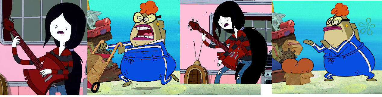 Marceline and Mama Bass by KronicKritter on DeviantArt