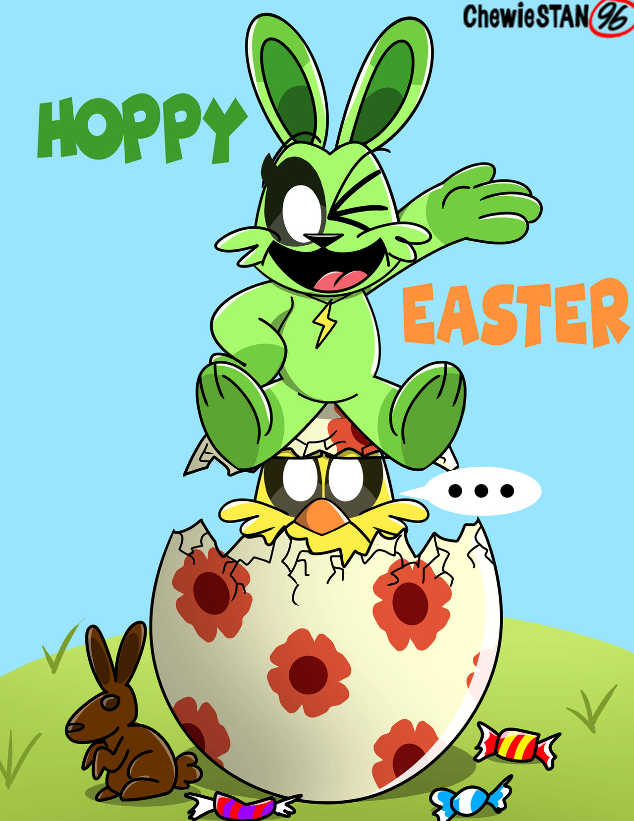 Easter Toopy Hoppy Easter! by Chewiefan1996 on DeviantArt