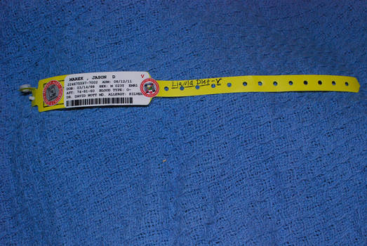 Vampire Hospital ID Wristband