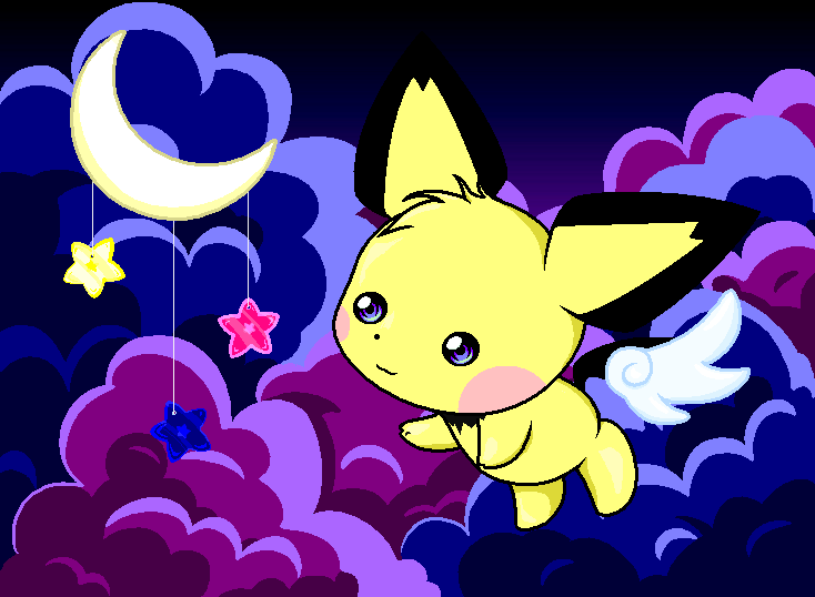 Reach for the stars pichu