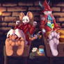 A rat and a mouse By ( Glazed )