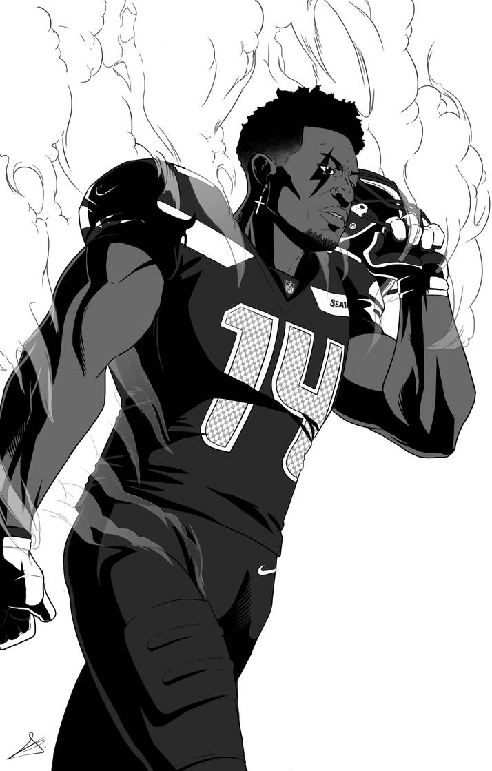DK Metcalf by SeiKyoArt on DeviantArt