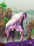 Purple Fantasy Creature by deskridge