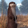 Standing Otter