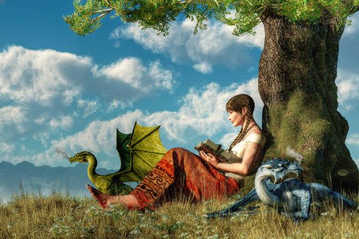 Reading About Dragons