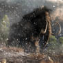 Mammoth in a Blizzard