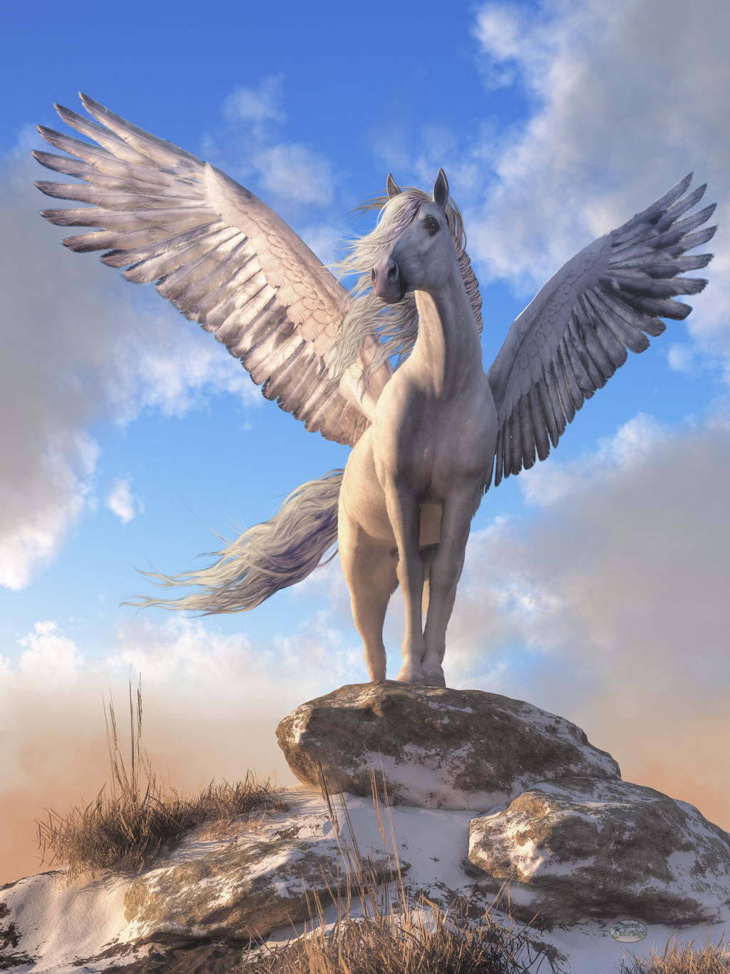 Pegasus The Winged Horse By Deskridge On DeviantArt pegasus-the-winged-horse-by-deskridge-on-deviantart
