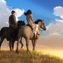 Riding Off into the Sunset