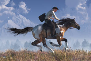 Pony Express Rider